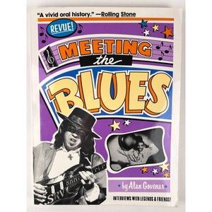 Vintage 1988 Meeting the Blues Texas Blues with Stevie Ray Vaughan on the Cover!